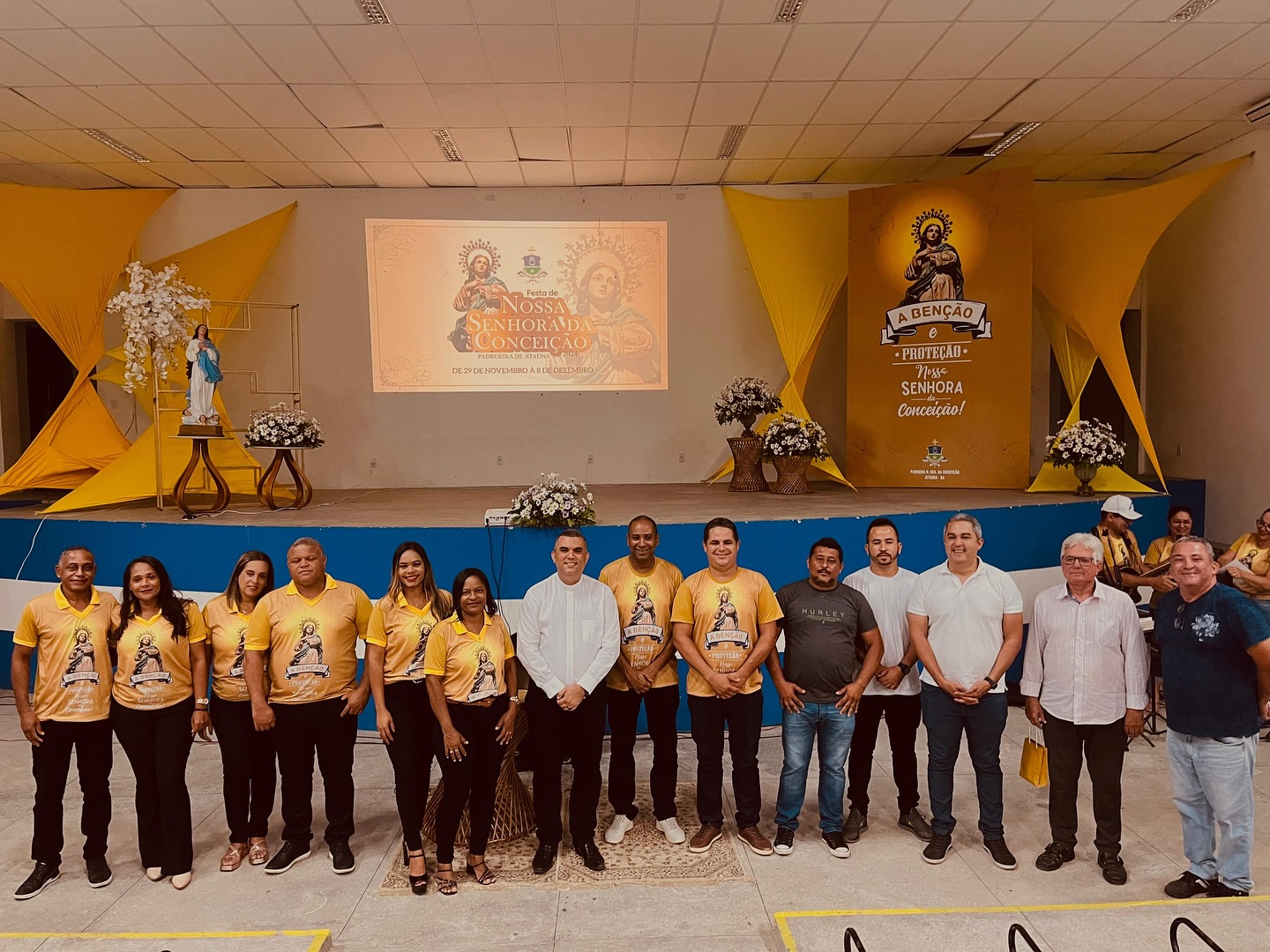 Padre Thiago apresenta lançamento da Festa da Padroeira Nossa Senhora da Conceição